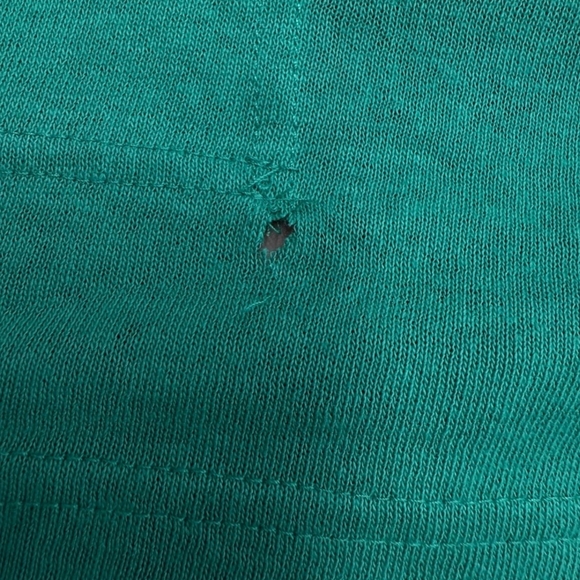 Free People Beach Essential Extreme Tee Mini Dress Golf Green NWOT - Picture 5 of 8